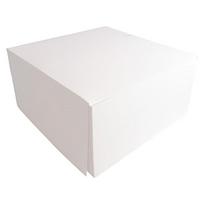 Pudełko Opakowanie Cukiernicze Na Ciasto Tort Wypieki Białe 26X26Cm 50Szt