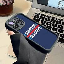 MartiniES Racing For IPhone 17 Pro Max 13 16 15 11 12 14 Plus Shockproof Soft Phone Cover iPhone 11