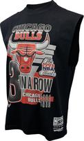 "Mitchell & Ness" NBA Chicago Bulls "3-Peat Champions" raumenų marškinėliai, juodi, 1993 m. finalai