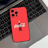 Hot C-Coca D-Drinks C-Cola  Phone Case For iPhone 17,16,15,14,13,12,11 Plus,Pro Max,XS,Soft Silicone Black Cover iPhone17PRO