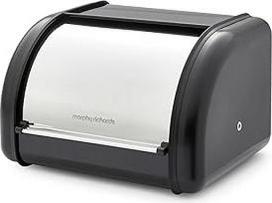 "Morphy Richards" kompaktiška duonos dėžė 8 l Anglies ir nerūdijančio plieno konstrukcija, užtikrinanti ilgaamžiškumą ir šviežesnę duoną Lengvai prieinamas dangtis Triukšmą mažinanti technologija Neslystanti