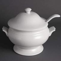 "Olympia" sriubos indas ir kaušas 2,5 ltr 88oz 227X250 mm su dangčiu, skirtas restoranui aptarnauti