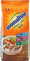 "Ovomaltine Crunchy Protein Muesli Plus" - traškūs su avižiniais dribsniais - 22 proc. baltymų, trečdaliu mažiau cukraus ir nepakartojamas traškumas (1 x 300 g)