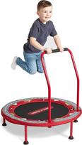 "Radio Flyer" 2-in-1 vaikiškas batutas Raudonas mini batutas mažyliams nuo 3 iki 6 metų