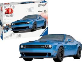 "Ravensburger" 3D dėlionė 11283 - "Dodge Challenger SRT Hellcat Redeye Widebody" - Stipriausias raumenų automobilis pasaulyje kaip 3D dėlionė - "Dodge" gerbėjams nuo 10 metų