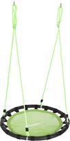 "Relaxdays Nest Swing" apvalios kabančios sūpynės vaikams ir suaugusiesiems Reguliuojamas lauko sūpynių skersmuo 80 cm iki 100 kg Žalia