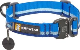 "Ruffwear" virvinė antkaklė mažiems šunims, patogi ir tvirta, skirta vedžioti šunis, maža (28-30 cm), mėlyna, baseinas