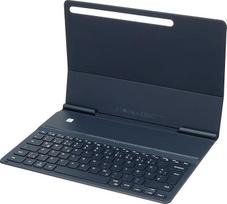 "Samsung Book Cover" plonas klaviatūros dangtelis EF-DT730, skirtas "Galaxy Tab S7+" | Tab S7 FE, juodas, 12,4 colio