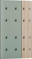 "Schildmeyer Alexa Hook Panel Set" 701956 Akustinė plokštė "Optics" / "Pistachio" 73,5 x 2,6 x 109 cm