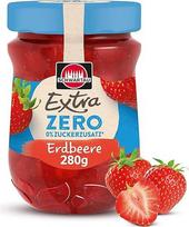 "Schwartau Extra Zero Strawberry", vaisių užtepėlė be pridėtinio cukraus, 15 kcal 25 g, 280 g