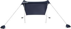 "Sport-Brella Sol-Breeze" nešiojamasis stogelis - 213 cm ilgio pavėsio stogelis vėjuotoms sąlygoms, greitai surenkamas, pakreipiamas, kad optimaliai apsaugotų nuo vėjo per lauko pramogas - vidurnakčio mėlyna