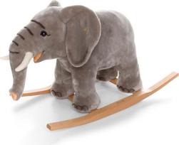 "Steiff Trampili Elephant Rocking Animal", mielas minkštas žaislas, berniukams, mergaitėms ir kūdikiams nuo 0 mėnesių, pliušinis žaislas, 70 cm, šviesiai pilkas, 048944