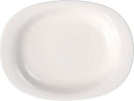 "Villeroy & Boch New Cottage Basic" serviravimo lėkštė, 34 cm, aukščiausios kokybės porcelianas, balta