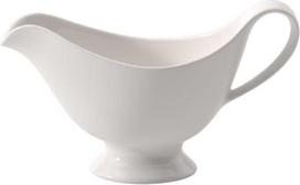 "Villeroy & Boch" - "For Me Gravy Boat", 290 ml, baltas, tinkamas plauti indaplovėje, tinkamas naudoti mikrobangų krosnelėje, baltas porcelianas, padažo indas, padažo talpykla, aukščiausios kokybės porcelianas