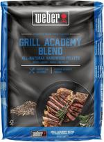 "Weber Grill Academy" kietmedžio granulės iš vyšnių, klevų ir bukų medienos, skirtos visoms granulinėms kepsninėms, švelnaus, pikantiško ir saldaus skonio, natūralios medienos, skirtos mažam ir lėtam kepimui, 1 x 8 kg maišas