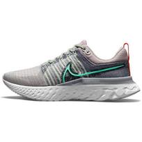 Nike React Infinity Run Flyknit 2 Violetinis Pelenas Šviesus Mėtinis Moteriški Sportbačiai Violetinis Dalelių Pilka Platina Atspalvio DC4629-500 37.5 gray