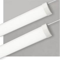 2 pakuotės LED 120cm neoninių LED 34W 3750LM šaltai baltos spalvos 6500K fluorescenciniai vamzdžiai garažui, sandėliui, biurui, dirbtuvėms, virtuvės apšvietimui