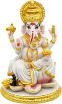 alikiki Hindų Dievas Ganesh Chaturthi Figūrėlė - 8.5" H Indijos Idol Ganesha Statue Ganpati Elephant Hindu God Pooja Item Diwali Home Office Meditacijos kambarys Temple Mandir Altar Shrine Puja Decor