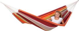 Amazonas AZ-101816 Barbadoso hamakas 200 kg keliamoji galia gulimas paviršius 230 cm x 150 cm, xl