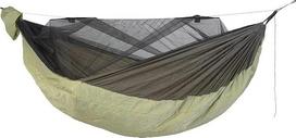 AMAZONAS Itin lengvas hamakas nuo uodų "Mosquito Traveller" dygsniuotas XXL | Integruota šilumos apsauga apie ≥ 5 °C | Gulimas paviršius apie 3,05 x 1,60 m | Svoris 1,15 kg, iki 200 kg
