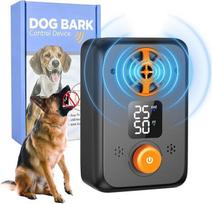Antibell für Hunde - Ultraschall Antibell Gerät für Hunde mit 5 Frequenzstufen 3 Reichweiten 50 Fuß Reichweiten Automatischer Anti Bellen Funktion Ultraschall Hundebell Stopper für Innen Außen