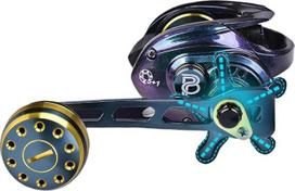 Baitcaster ritė, Baitcaster ritės, kompaktiškas dizainas, žvejybos ritė su 7,2:1 pavarų santykiu, sklandžiai veikianti didelio greičio baitcaster ritė su plačia rite ir 17,6 lb pasipriešinimu