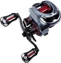 Baitcasting-Angelrolle Ultraleicht Carbon 11+1 7,3:1 Übersetzung HS Hybrid-Keramiklager Doppelspulen Meerwasser Hervorragende Leistung