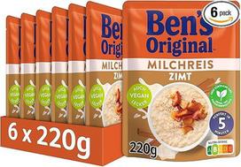 BEN'S ORIGINAL Paruošti ryžių miltai su cinamonu 6 x 220 g
