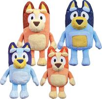 BlueY Heeler šeimos pliušinių žaislų rinkinys 4 Pl