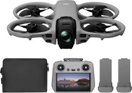 DJI Avata 360 Fly More Combo (RC 2) 360° dronas su 1 colio 8K 360° vaizdu, skirtas FPV ir fotografavimui iš oro, 360° kameros dronas su propelerio apsauga.Į komplektą įeina RC 2, skirtas tiksliam valdymui, ir trys baterijos