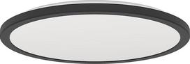 EGLO connect.z Smart Home LED Badezimmer Deckenleuchte Rovito-Z, ZigBee, App und Sprachsteuerung Alexa, warmweiß-kaltweiß, RGB, dimmbare Bad Deckenleuchte, schwarz, IP44, Ø 39 cm