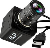 ELP 16 MP HD USB kamera 2,8-12 mm 4x optinis rankinio priartinimo CS montavimo objektyvas, didelės skiriamosios gebos "Lightburn OpenCV" tiesioginės transliacijos ir USB mikroskopas, skirtas "Windows", "Linux" ir "Jetson Nano