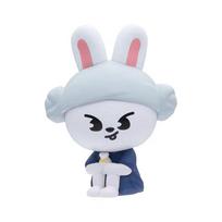 Stray Kids gerbėjų susitikimas 2024 SKZ ŽAISLŲ PASAULIS SKZOO x WANDAI Kpop žaislas SKZ Leebit-bath gray