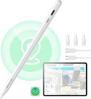 ESR Find My Pen, skirtas "Apple iPad 2018-2026", skaitmeninis pieštukas "Pro" su funkcija "Kur yra?" A16/10/9/8 ir Air 13/11 ir Pro 12.9/13/11 ir Mini 7/6/5, baltos spalvos (be belaidis įkrovimas), skirtas iPad A16/10/9/8 ir Air 13/11 ir Pro 12.9/13/11 ir