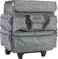 Everything Mary Teacher Roll Bag Grey & White - mokytojo krepšys - vežimėlis mokytojams, biuro, amatų ir valymo reikmenims