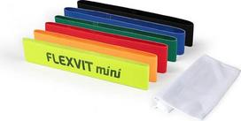 FLEXVIT Mini - Hochwertige Minibänder für Aktivierung, Reha & Krafttraining | Hautfreundlich, reißfest & waschbar | Ideal für zuhause & unterwegs