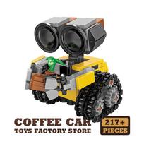 Filmo Robotas Wall E MOC Statybiniai Blokeliai Lėlės Kosminis Mecha MOC Plytos Veiksmo Figūrėlės Žaislai Suaugusiems Vaikams Kalėdinės Dovanos PASIDARYK pats