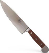 GÜDE Solingen - Mažas virėjo peilis, kaltinis, 16 cm, riešutmedis, "Alpha Walnut", virtuvinis peilis, dvigubas pjaustymo peilis, rankų darbo, Vokietija