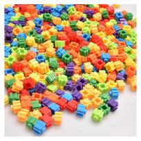 100G(about 300PCs)10mm Pixel Art Puzzle Micro Diamond Building Blocks DIY 3D Small Brick For Children's Toy Educational Kids 10MM red