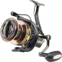 Haut TON 8000/10000/12000 Big Game Surf Spiningo žvejybos ritė, 20KG vilkimo galia. Grįžtamieji guoliai, metalinė ritės sėdynė, cinko lydinio krumpliaračiai, skirti žvejybai sūriame vandenyje, pakrantėje ir atviroje jūroje.