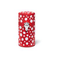 Louis Vuitton X Yayoi Kusama Travel Case Monogram Dot Design 100ml Travel Leather Perfume Bag Women Travel Case Red White LSO562 Basic Set (Bag+Dust Bag)