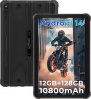 HOTWAV R8 Outdoor Android 14 planšetinis kompiuteris, 10,1 colio HD+ 800 x RGB*1200 ekranas statybvietėje, aštuonių branduolių 10800mAh 12GB+128GB/1TB TF, IP68/IP69K vandeniui atsparus planšetinis kompiuteris, Dual SIM 4G/5G WiFi/Face ID/GPS/OTG