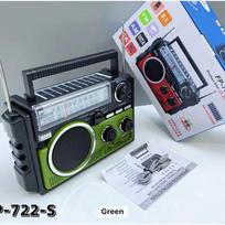 FP-722  Radio Bluetooth FM Radio Portable Speaker Supported USB /SD Card/AUX GREEN