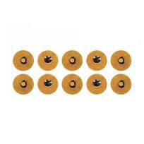 Set of 10 10mm Diameter High Temperature RFID NFC FPC Tags NXP NFC213 Mini Cards 13.56MHz Anti-Fake Anti-Metal Passive RF Card
