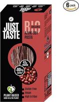 JUST TASTE Ekologiški Azuki sojos spagečiai/makaronai, 41 g baltymų, idealiai tinka sportininkams, mažai angliavandenių, 250 g (6 vnt.)