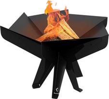 Kratki Fire Hex 독립형 육각형 정원 화재 그릇 치수 W57.2 x L66 x 높이 41.9cm(16 x 16 x 16.7 인치), 무게 17.7 kg (20 파운드) 튼튼한 내열성 강철 소재