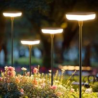 Lauko sodo saulės žibintai Pakuotė iš 6 1000 mAh šiltai baltos spalvos saulės žibintų Sodas Ryškus 34 liumenų sodo apšvietimas Saulės IP65 vandeniui atsparus balkonas Lauko gėlynai Lova Gėlės Sodas