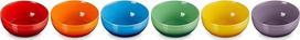 LE CREUSET Keraminių puodelių rinkinys su 6 grūdų dubenėliais