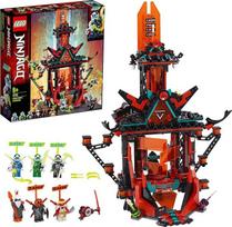 LEGO 71712 "Ninja Empire Temple of Nonsense", konstruktorius su 6 minifigūrėlėmis, nindzių žaislas vaikams