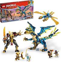 LEGO Ninjago 71796 Imperatoriškųjų mašinų dvikova su elementariuoju drakonu 71796